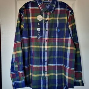 Men's long sleeve button down